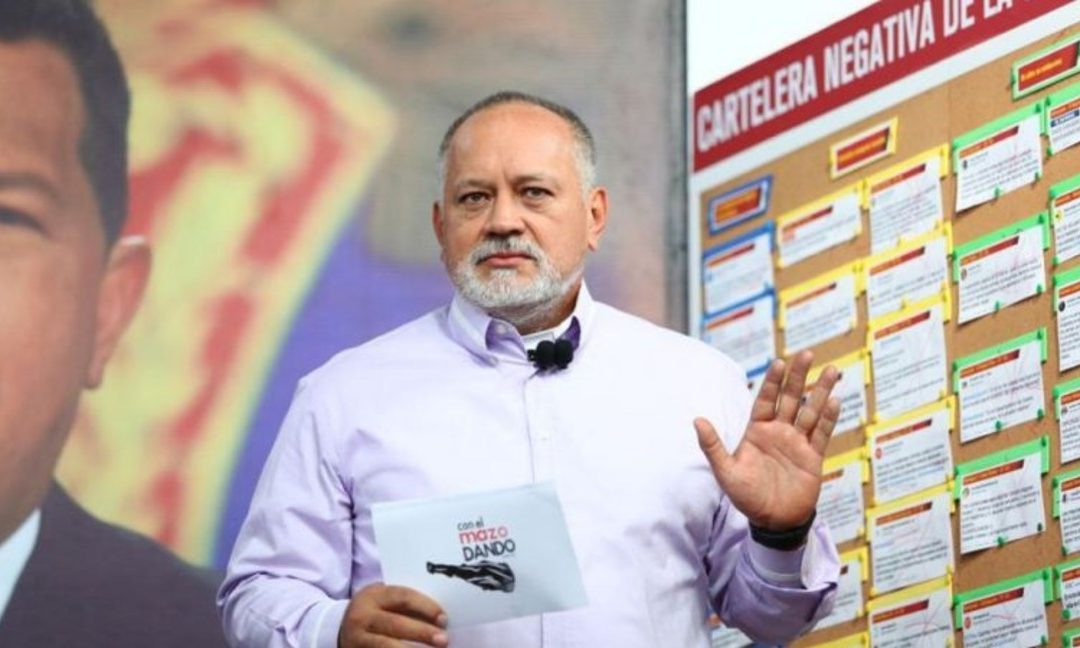 Cabello criticó que rector del CNE investigue y acuse a VTV de estar parcializada para el Psuv
