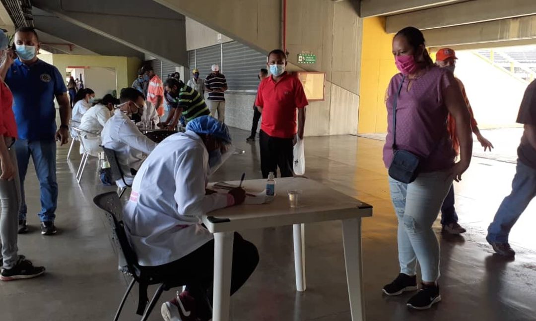 Conozca cómo se desarrolló la jornada de vacunación anticovid a menores de 60 años en Bolívar