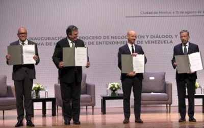 Acuerdo gobierno/oposición urdido en México