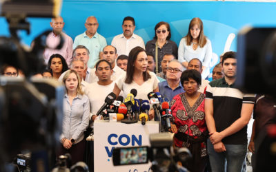 Machado, Rosales, la tarjeta de la MUD y el CNE: ¿qué ha pasado con la candidatura unitaria este #26M?