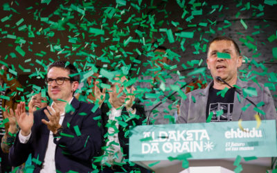 Elecciones vascas: Bildu gana terreno pero no le alcanza para gobernar